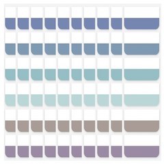 Repositionable Index Tabs Book Tabs Flags Adhesive Page Markers in 3 Size