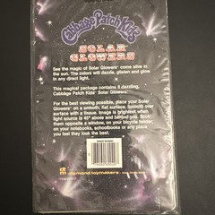 Vintage Cabbage Patch Kids Solar Glowers 3D Holographic Stickers