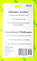 Vtg American Greetings Halloween Teddy Bear Costume Party Sticker Pack Rare HTF