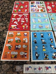 Lot of 1 3 Vintage Snoopy and Woodstock Stickers – The Peanuts Gang