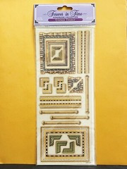 Forever in Time PICTURE FRAME Scrapbooking STICKERS Sticker Trendz 1 Sheet Pack