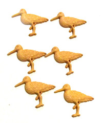 Lot of 33 Seashore Themed Flatbacks For Crafting – Seagulls, Chairs – NEW (#40)