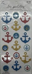 Summer Beach Nautical Stickers – Dimensional Scrapbook Stickers – Paper Studio