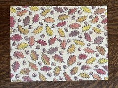 FALL Scrapbook Paper, Leaf Punch Out Die Cuts And Autumn Card-Stock (19pcs)