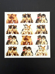 Violette Stickers Sweetheart Pets Crafts Planner Supply Scrapbook