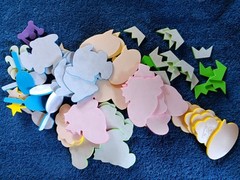 Nickelodeon Sticker Foam Art 3D Puffy Scrapbook 62 Fairy Odd Parents Arnold Rug