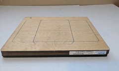AccuCut Jumbo Die EV400J Classic Card Envelope Greeting Card Maker Die