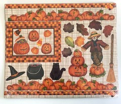 Creative Memories Done With One HALLOWEEN Printed Paper & Die Cuts 10″ x 12″