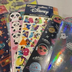 Large Lot of Scrapbooking School Stickers Great Variety! Lots Of Themes. (D)