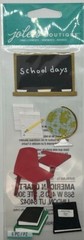 Jolee’s Boutique School Scrapbook Planner Stickers Pencils Globe Desk Classroom