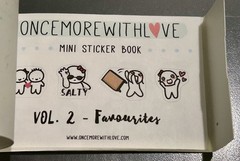 Once More With Love ❤️ Mini Sticker Book Vol. 2 OMWL Stickers