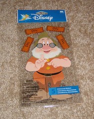 Disney EK Success Jolees Dimensional Stickers ~ Seven Dwarves……Doc.