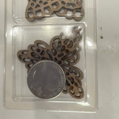 Crafters Square Laser Cut Kraft Icons Keys Stars Crosses Leaves Butterflies