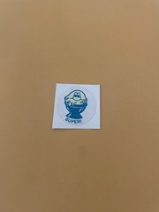 Vintage 1980s Ctp Vanilla Ice Cream Sticker