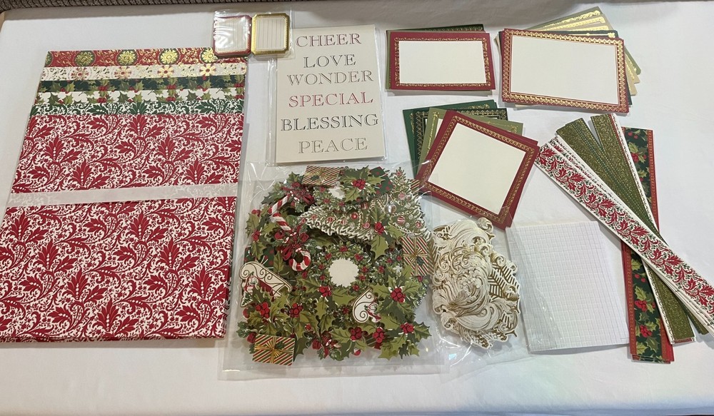 Anna Griffin Simply Noel Kit, Scrapbooking or card making
