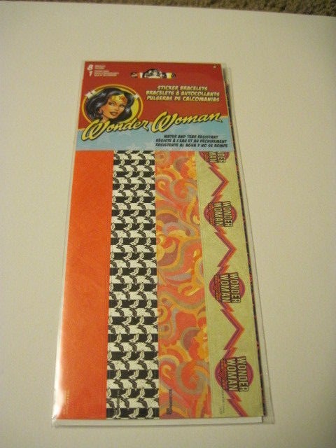 Wonder Woman Sticker Bracelets My Bands X 8