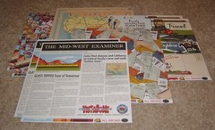Carta Bella 12×12 Double Sided Scrapbook Paper Lot B ~ All Aboard…Trains
