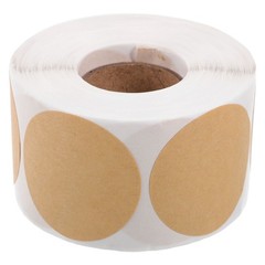 3 Rolls Classification Label Stickers Round Writable Labels Name