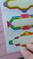 Vintage Mrs Grossman’s Stickers By The Yard Aztec Southwest Labels Lot 4- 1984