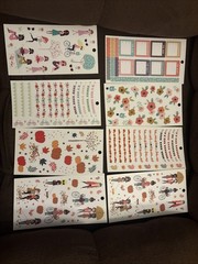 The Happy Planner Stickers Pages Sticker 80 Sheets Pages Multiple Themes Lot #8