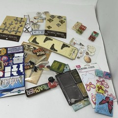 Huge Mixed Sticker & Scrapbooking Lot Holiday USA Christian Craft Set