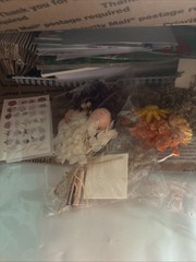 Huge Mystery Bundle junk journal / Craft Scrapbooking supplies lot