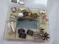 Card Connection Charming Thoughts Birthday Metal Charms -AS PICTURED
