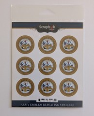 Army Emblems United States Military Scrapbooking Stickers By Scrapbook Customs