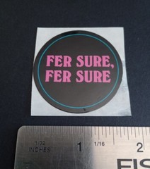 Vintage Stickers VALLEY GIRL Humor Sticker Mod VTG 80s VERY GLOSSY