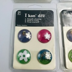 Lot of 6 I KAN DEE Shaker Bubbles 3-D Stickers New NIP Crafting -12 Styles Avail