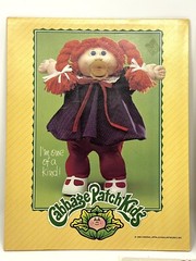 Vintage 1984 Lot Cabbage Patch Kids Doll Pocket Folder Stencils Puffy Stickers