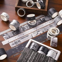 «732PCS Scrapbook Paper and 20 Rolls Washi Tape Set, Scrapbooking Supplies, Vint