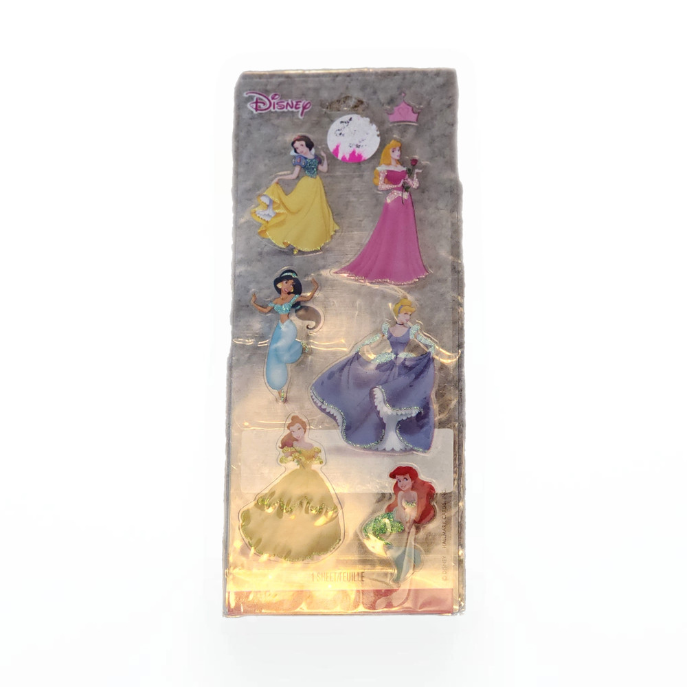Hallmark Disney Stickers ~ Princess, Snow White, Little Mermaid & Others ~ BNIP