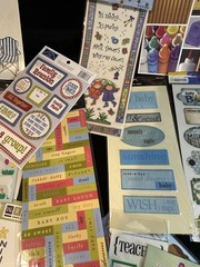 Scrapbooking Stickers Huge LOT of 120 All NEW Packs Variety Cardmaking Stickers
