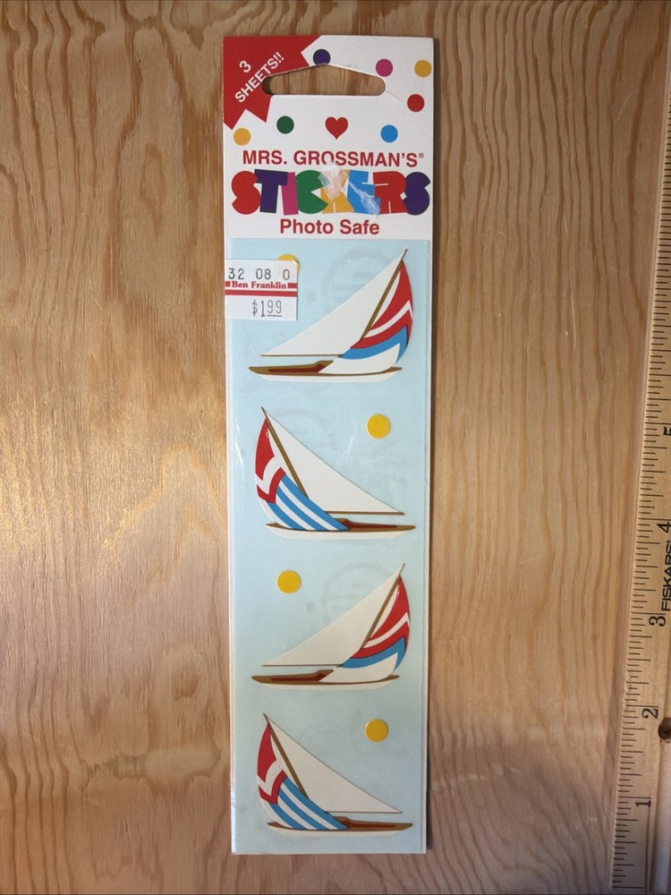 Sailboat Sticker Sheets Scrapbook Planner Craft Stickers