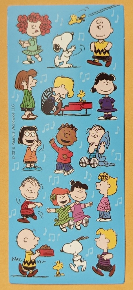 Charles M. Schulz Peanuts Sticker Sheet