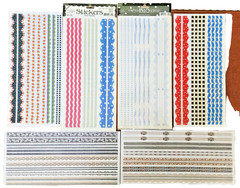 Vintage Lot 90s Me & My Big Ideas Scrapbook Stickers Glitter Borders 24 sheets