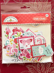 YOU CHOOSE – BITS & PIECES CHIT CHAT DOODLEBUG SOOO CUTE DIE CUT EMBELLISHMENTS