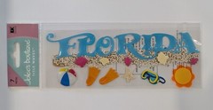 Jolee’s Florida Beach Vacation Travel Scrapbooking Title Stickers