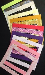 STAMP PICTURE FRAME LG. Die-cuts(4pc) 4″x3-1/2″Journaling •MADE IN USA•Memories