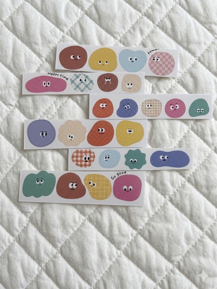 【Shipping to Japan Addresses Only 】Cute Sticker Set – 4 Random Pieces