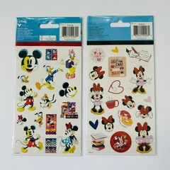 MICKEY MOUSE Pluto Minnie Goofy Holographic stickers | 8 total sheets – NEW!