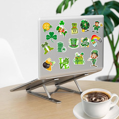 50 Pcs St. Patrick’S Day Stickers, Vinyl Waterproof Irish Shamrock Stickers
