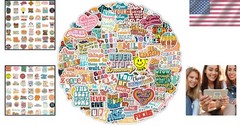 100 Pack Waterproof Motivational Stickers for Kids, Teens & Adults – Inspire!