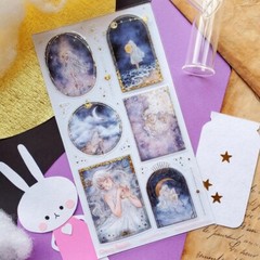 Dreaming of Stars – Sticker Sheet – Celestial – New in Packaging
