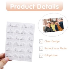 Esquinas autoadhesivas para fotos, ideales para álbumes recortes y manualidades.