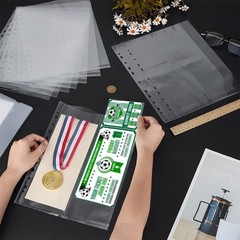 20PCS Award Ribbon Organizer for 4.2×12.2inch Ribbons Clear Plastic Photo Car…