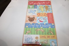 American Traditional Designs Playtime Pastels Embossed Sticker Collection Toys