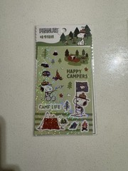(Set Of 4) Peanuts Snoopy Stickers