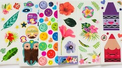 979+ HUGE Lot of Scrapbooking Themes Stickers, Mxd Sticker Set, Project Decorate